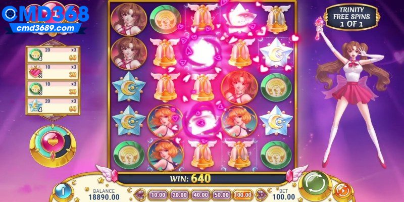 Nổ hũ Moon Princess Trinity